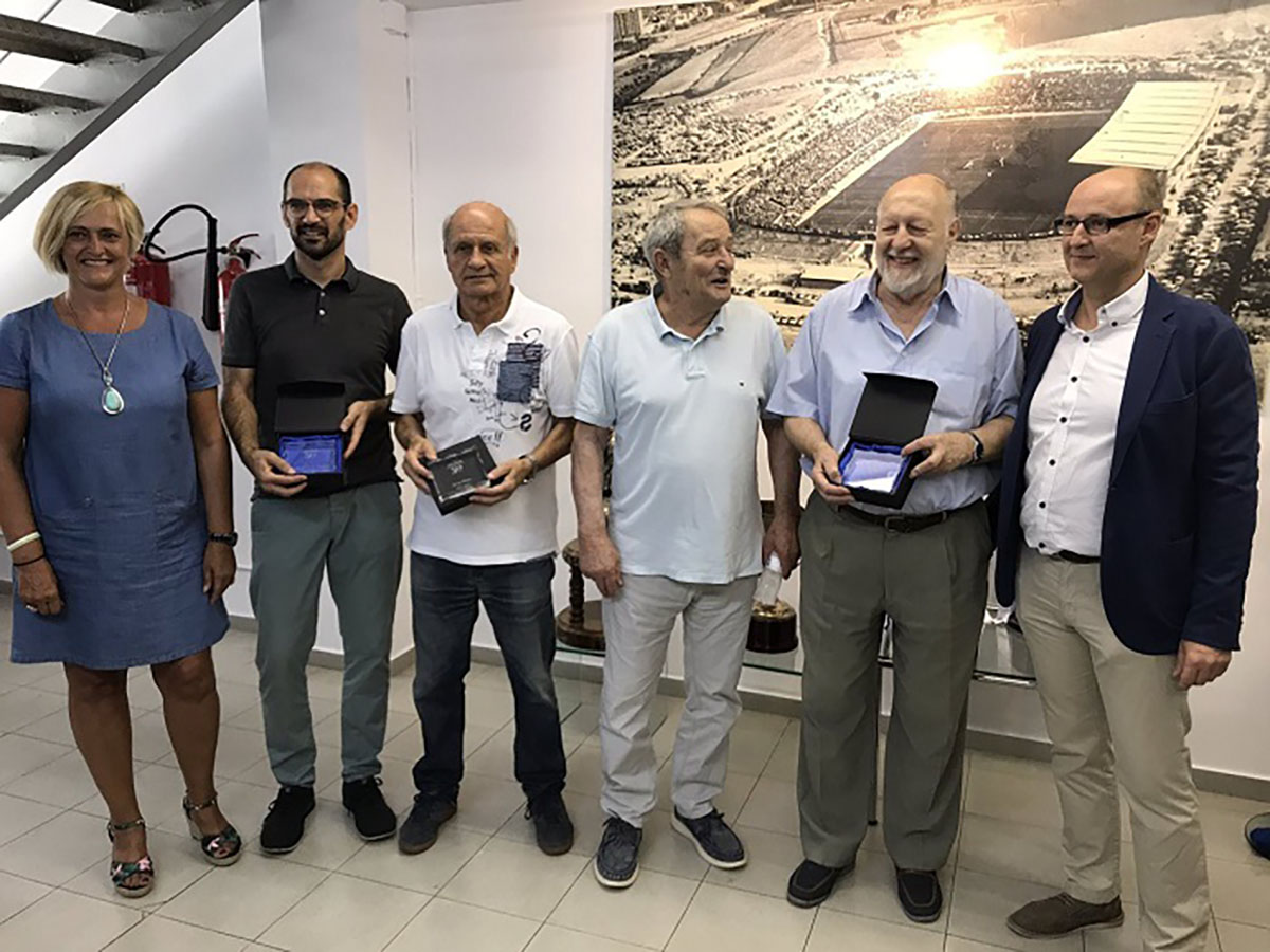 Josep Palau, Lluís Muñoz i Mario Rolando 'Pini' homenatjats avui a la Nova Creu Alta