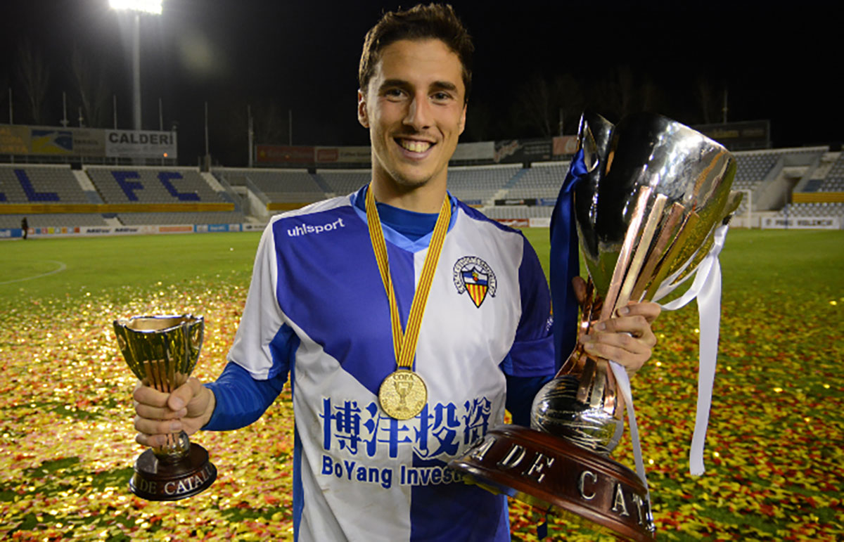 Eloy Gila va guanyar la Copa Catalunya amb el Sabadell l'any 2016 | Roger Benet