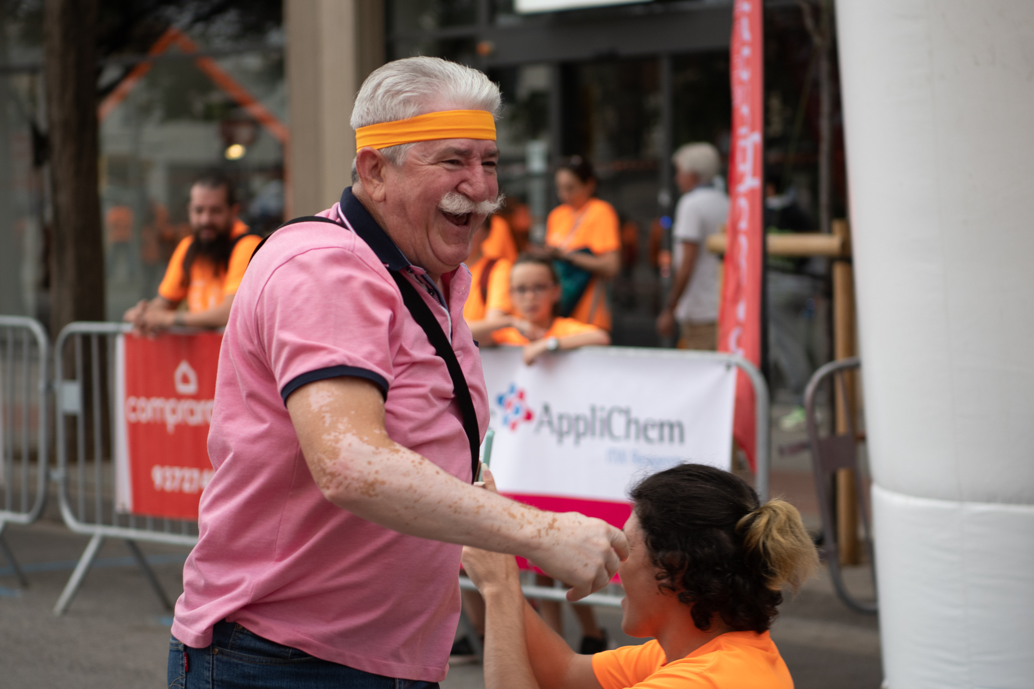 Petits i grans han participat a la "Race for Life" | Roger Benet