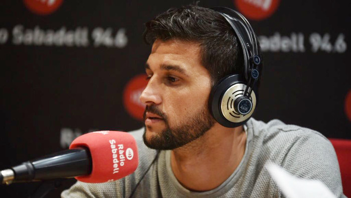 Jordi Millán avui als estudis de Ràdio Sabadell | Roger Benet