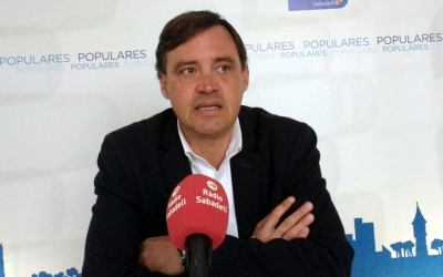 Esteban Gesa, portaveu del PP a l'Ajuntament