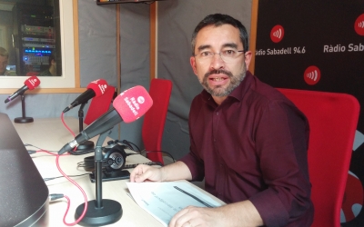 El regidor d'Acció Social, Gabriel Fernández a Ràdio Sabadell
