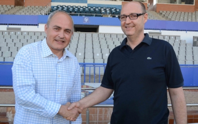 Xavi Cubino i Toni Reguant, director general i president del Sabadell | Roger Benet (CES)
