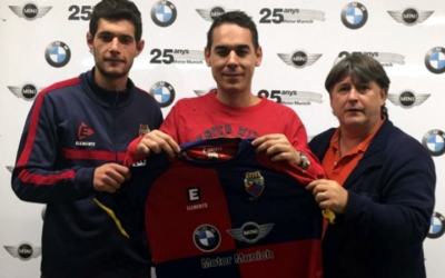 D'esquerra a dreta: Carlos López, Juan Romero i Jordi Grané. Imatge d'arxiu de la presentació de Romero