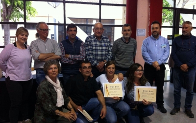 El jurat i els 4 guanyadors del concurs de cuina de Medievàlia