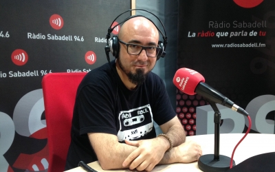 Nando Caballero durant l'entrevista a Ràdio Sabadell | Marc Pijuan