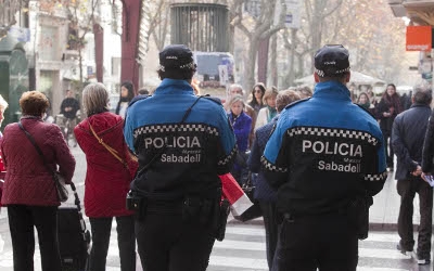 Agents de la Policia Municipal de Sabadell 