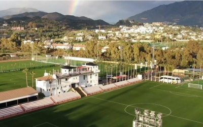 Vista aèria de les instal·lacions de Marbella Football Center | marbellafootballcenter.com