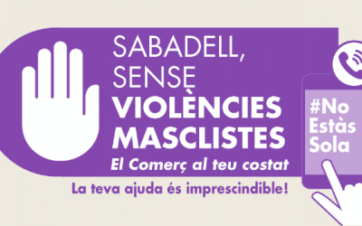 L'Ajuntament busca la complicitat de 2.500 comerços contra la violència masclista | Cedida