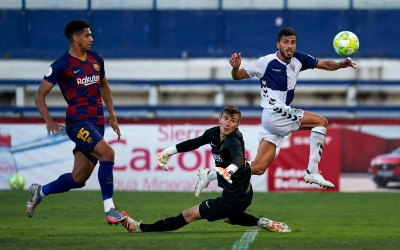 El decisiu gol de Néstor Querol que val un ascens | Pedro Salado
