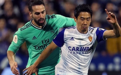 Kagawa, en el partit de Copa de fa uns mesos contra el Real Madrid | EFE