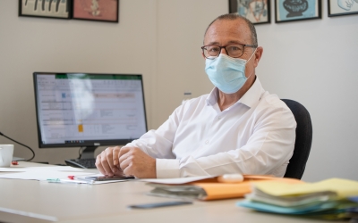 El doctor Joan Martí, director de l'Hospital de Sabadell | Roger Benet