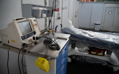 Equipament mèdic instal·lat a l'Hospital Temporal Vallès Salut | Roger Benet