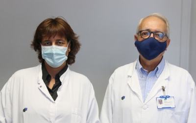 Els investigadors de l'estudi, Gemma Gomà i Antoni Artigas/ Cedida Taulí