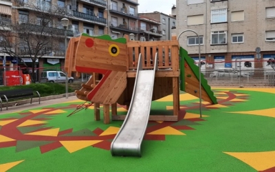 L'Ajuntament finalitza la renovació de 150 parcs infantils | Cedida