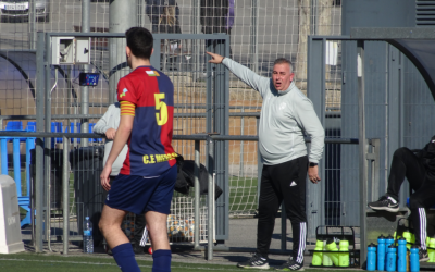 Beltran va dirigir el seu últim partit a casa davant el Girona 'B' | Sergi Park