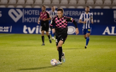 Édgar va marcar el seu únic gol aquesta temporada a Ponferrada | Roger Benet