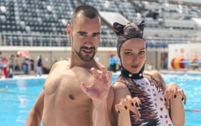 Pau Ribes i Emma Garcia van estrenar coreo a la rutina lliure | Instagram