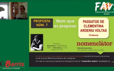 Presentació de les propostes pel Nomenclàtor a càrrec de Jordi Torguet 