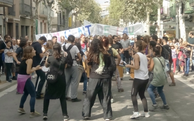 Manifestació a Sabadell | Twitter (@Acampadasbd)