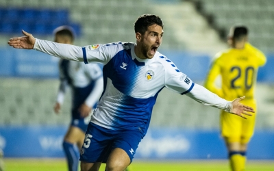Tres gols ha anotat el balear aquesta temporada amb el conjunt sabadellenc | Marc González Alomà - CES
