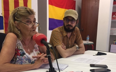 Tere Ibáñez en la roda de premsa d'aquest migdia | Ràdio Sabadell