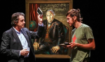 Ramon Madaula, autor de l'obra Els Brugarol: "El teatre Principal és dels millors de Catalunya, les seves mides són perfectes per fer teatre de text"