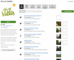 Viu el Vallès s'estrena a Wikilock amb 36 rutes per descobrir el rodal i fer comunitat
