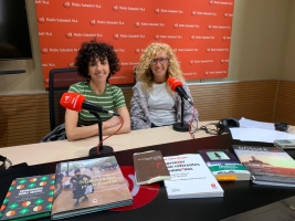 Anna Sánchez i Anna Belén Fernández, professores del Ribot i Serra