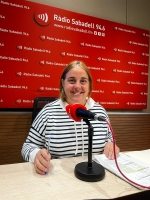 Maite Fons aquest matí a Ràdio Sabadell | Mireia Sans
