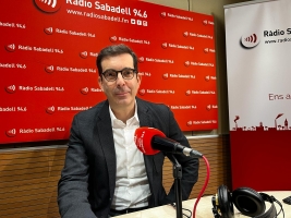 Jose Espinosa, de Gempsa, aquest matí a Ràdio Sabadell | Mireia Sans