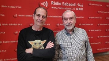 Rafel Sabater i Jacint Guillem a Ràdio Sabadell | Pau Duran