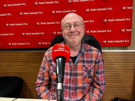 Anton Carbonell de la secció de Lletres de la Bosch i Cardellach a Ràdio Sabadell | Mireia Sans