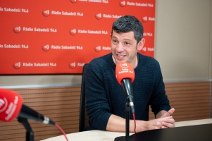 Xavi Pellicer aquest matí a Ràdio Sabadell | Roger Benet
