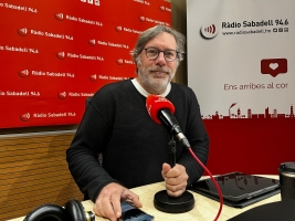 Miquel Gratacós avui a Ràdio Sabadell | Mireia Sans