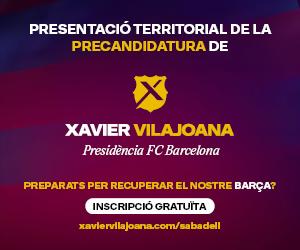 Banner Barça - Vilajoana