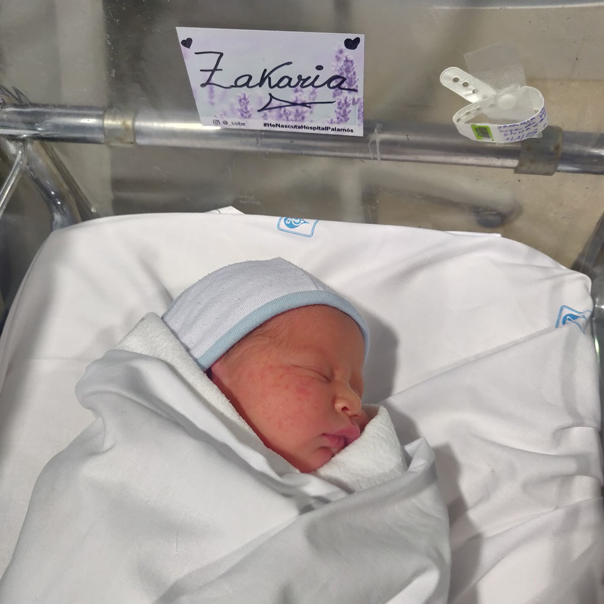 El Zakaria és el primer nadó de l'any a Catalunya