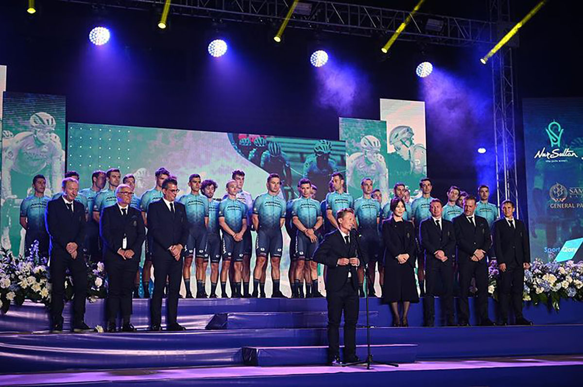 Presentació de l'Astana de fa uns dies | Astana Premier Tech