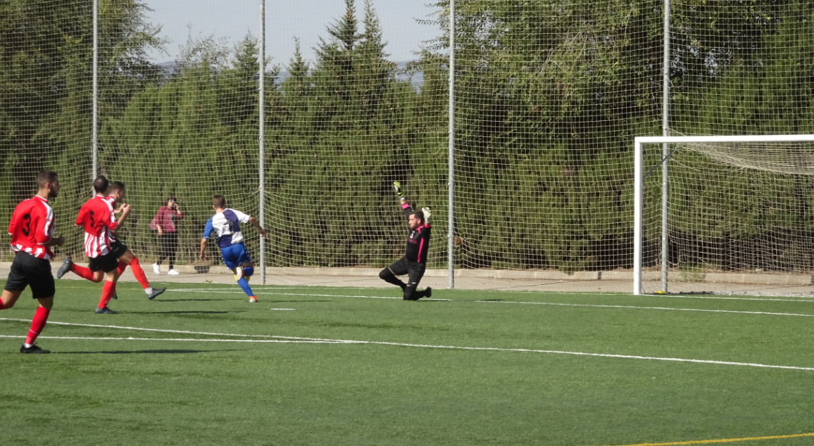 Moment en el qual Anglada marcava el gol de l'empat | Sergi Park