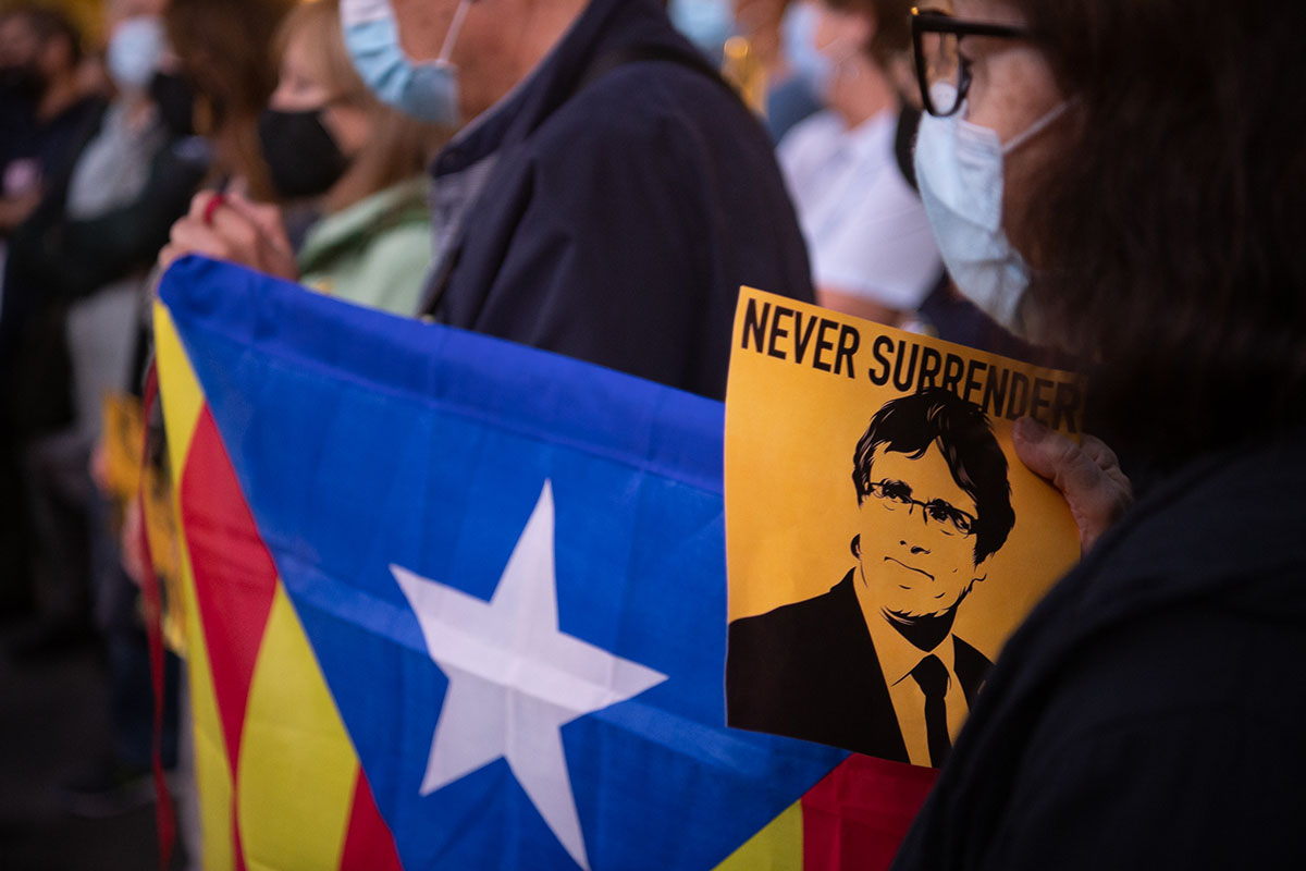 Concentració en suport a Puigdemont | Roger Benet