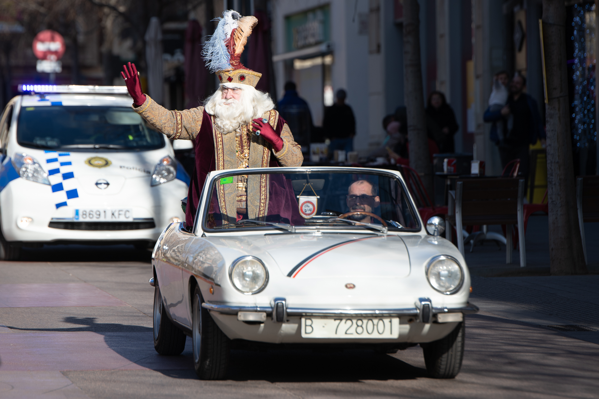 L'Ambaixador Reial arribant a Sabadell | Roger Benet