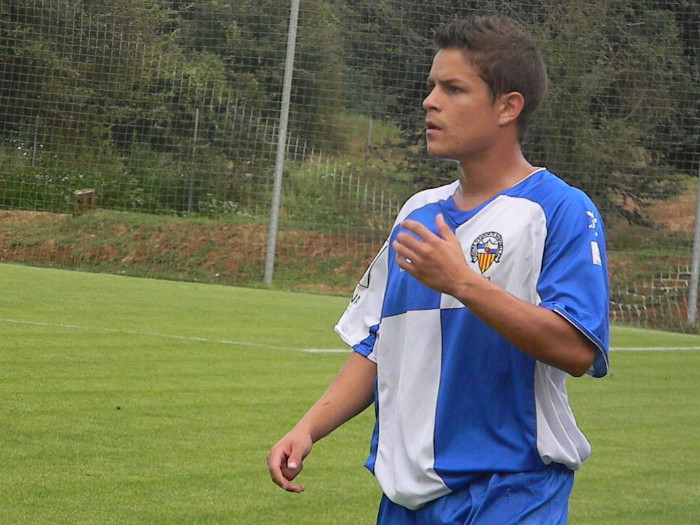 Álex Cruz va vestir la samarreta del Sabadell la temporada 2011/12 a Segona A | Arxiu RS946