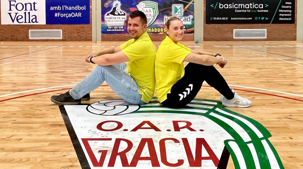 Cesc Borrell i Carol Carmona, els entrenadors dels sèniors | Adrián Arroyo