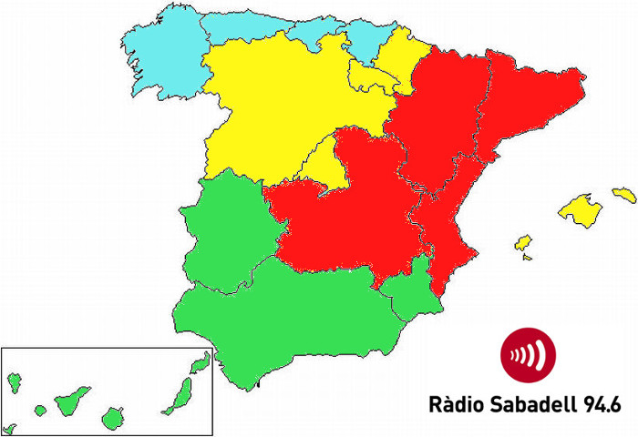 Possible distribució de grups