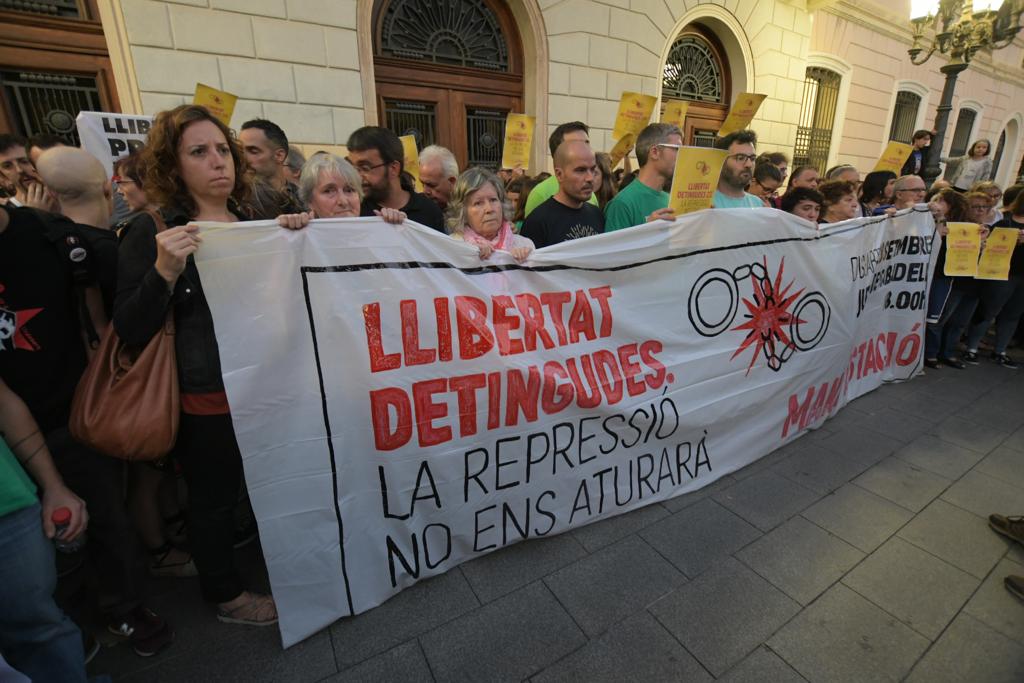 Manifestació en suport als set CDR empresonats | Roger Benet
