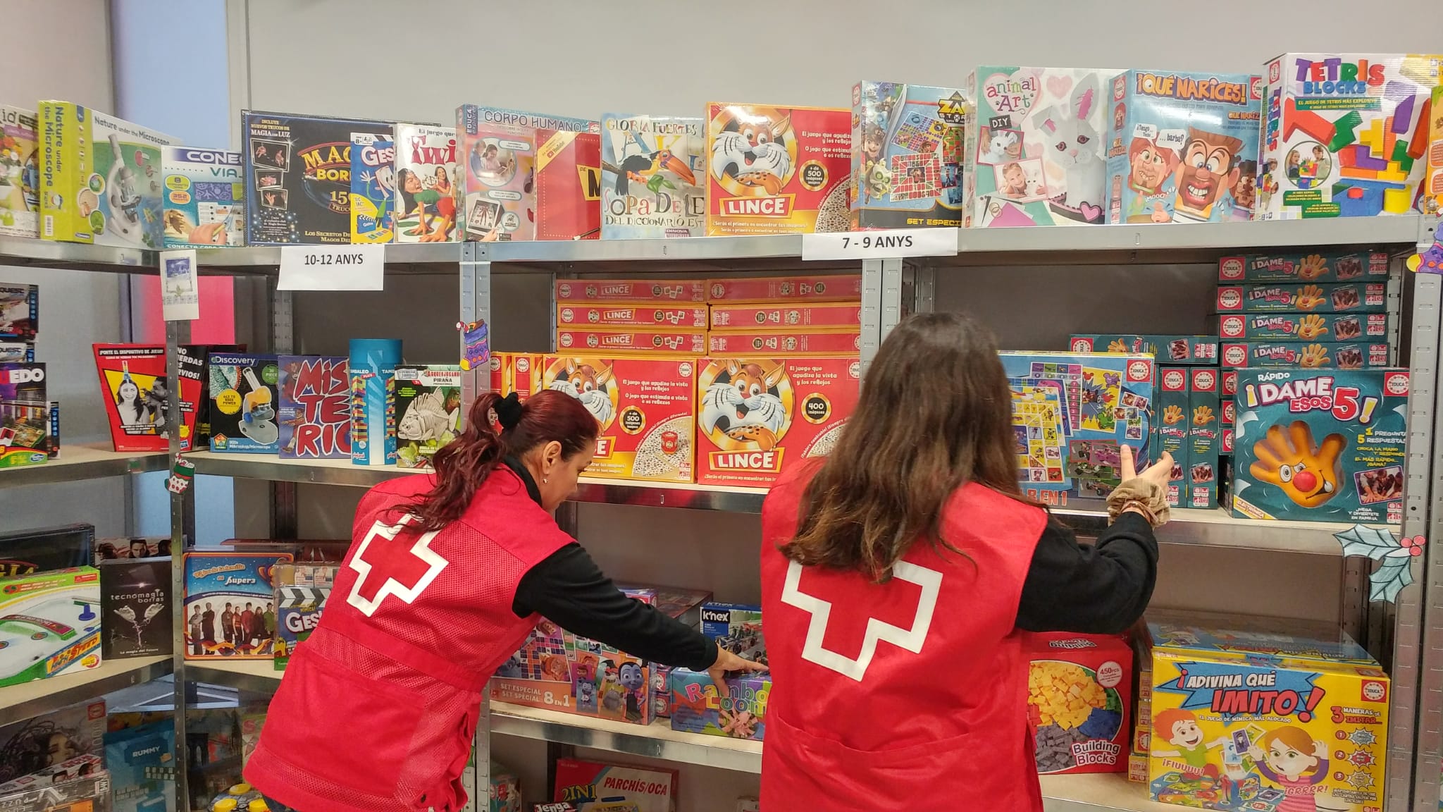 La 'botiga' de la campanya de joguines de Creu Roja Sabadell | Ràdio Sabadell