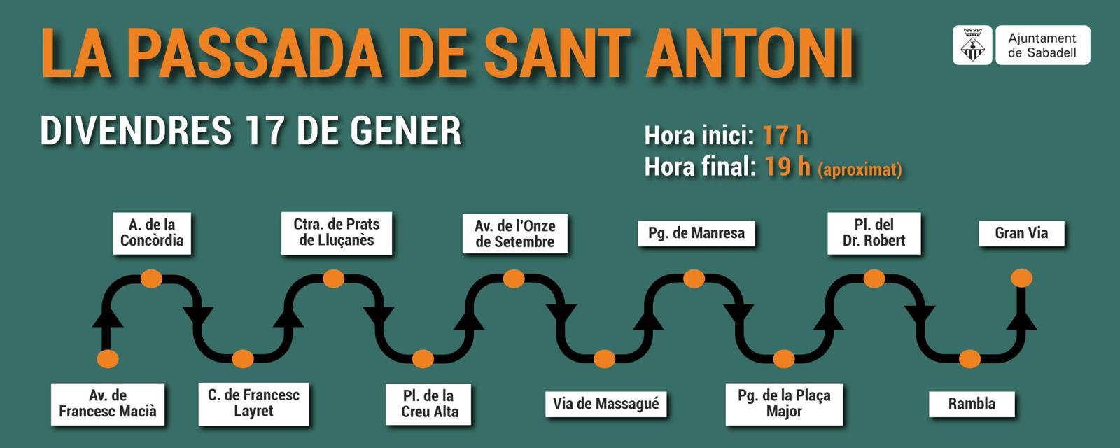 Itinerari Sant Antoni | Cedida