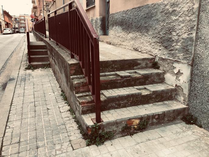 Escales malmeses al carrer Turina de Cifuentes | Cedida