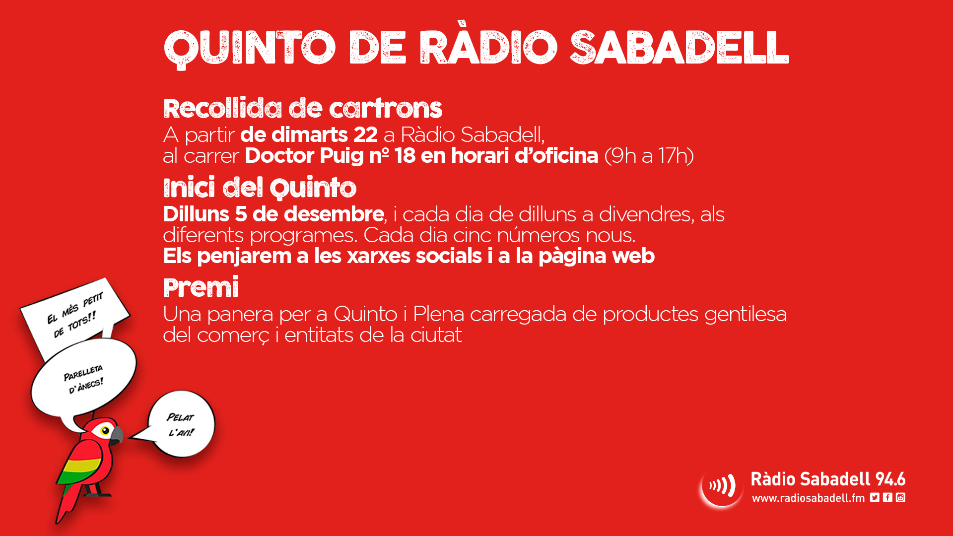 Torna el Quinto de Ràdio Sabadell