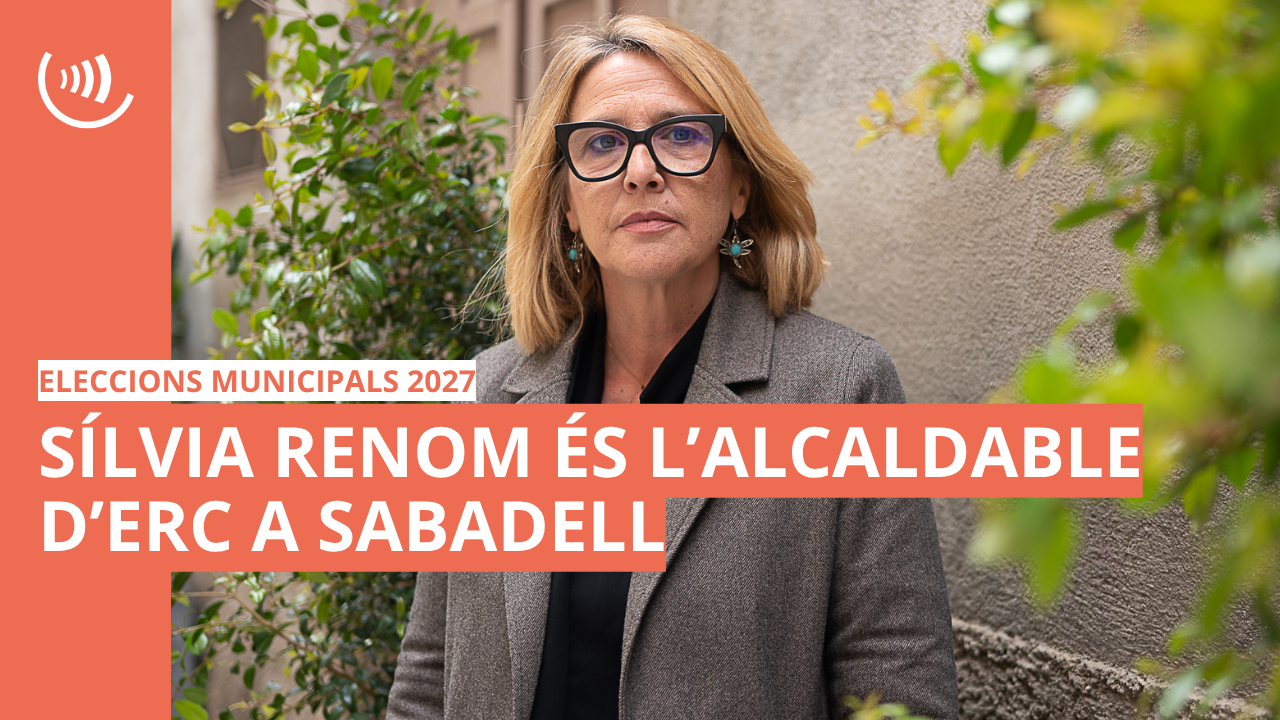 Sílvia Renom, alcaldable d'ERC a Sabadell
